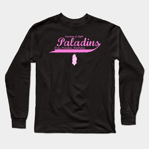 Paladin Long Sleeve T-Shirt by Draygin82